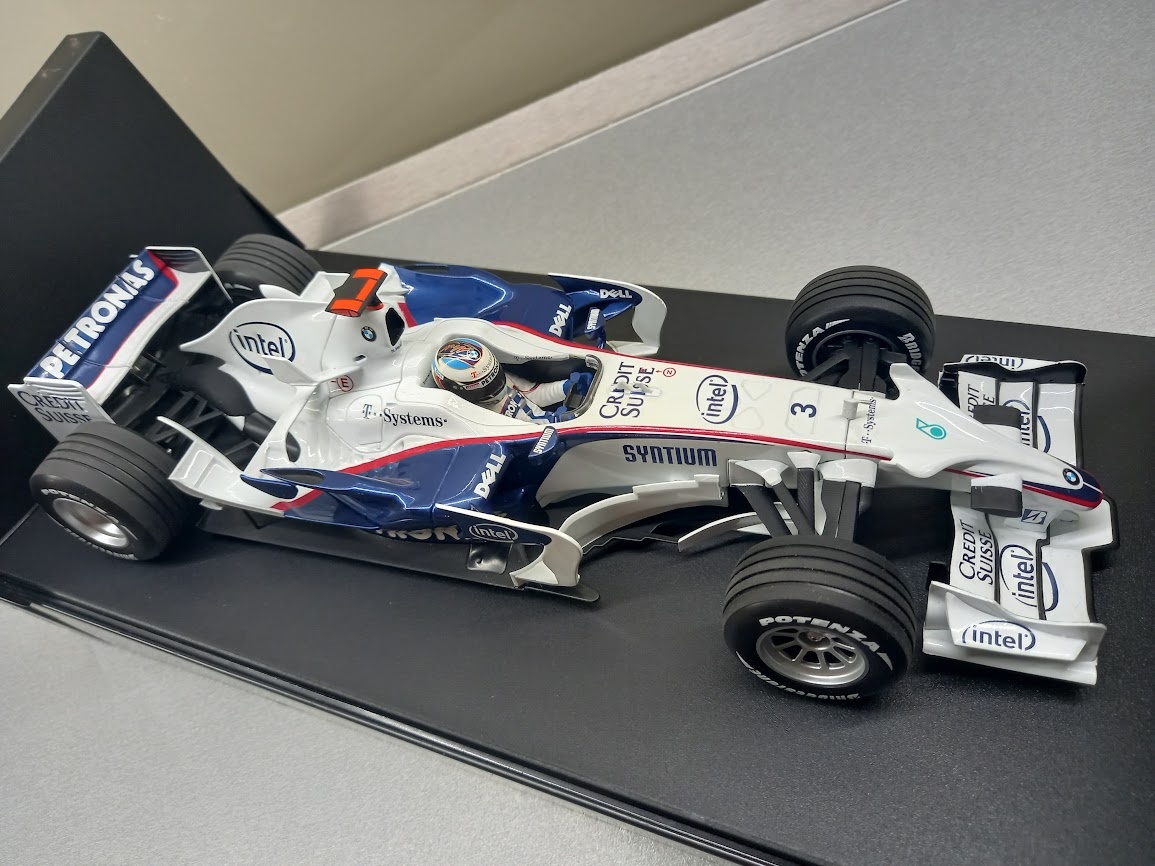 F1 BMW SAUBER F1.08 2008 HEIDFELD MINICHAMPS 1:18 - 8