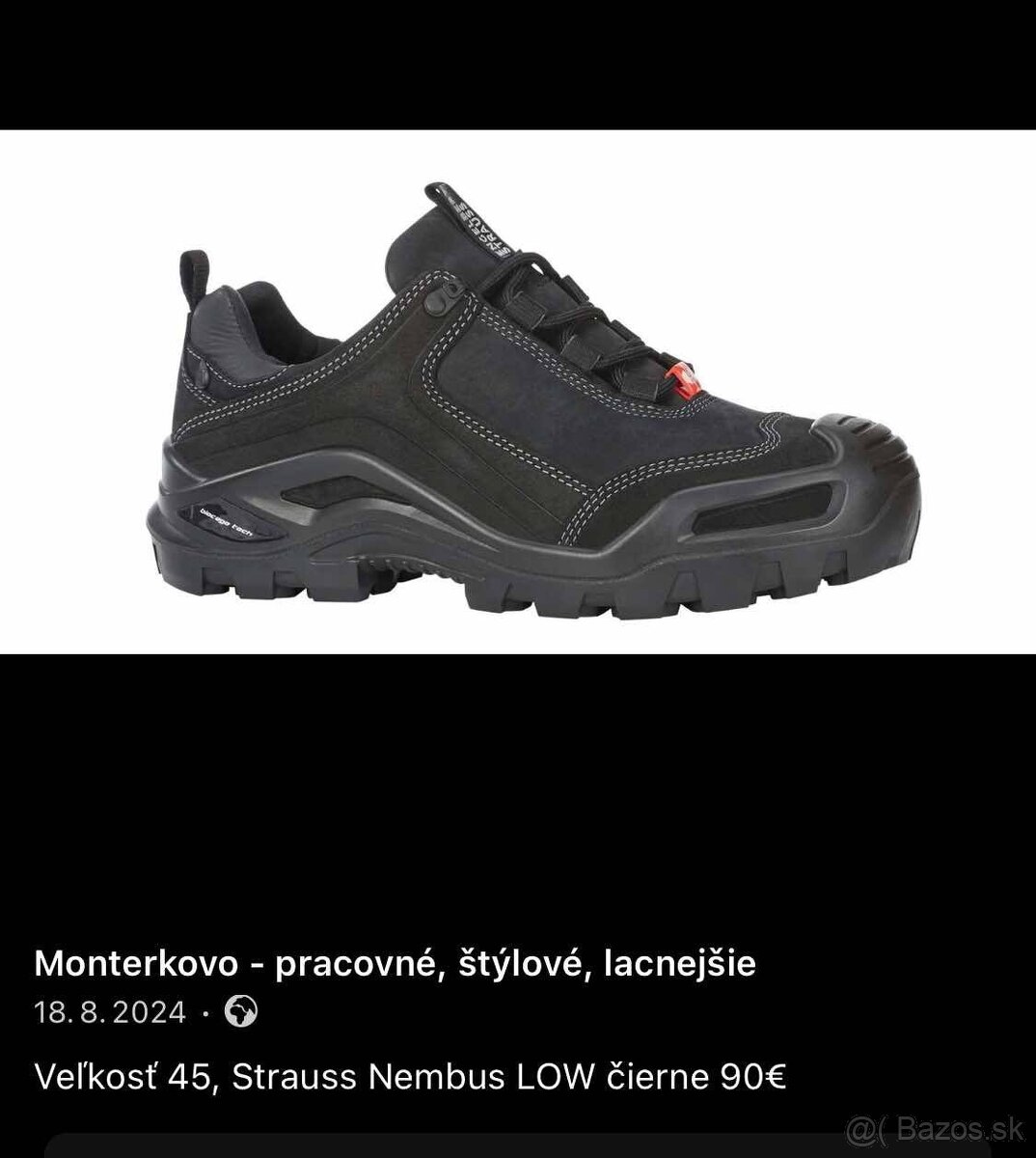 VEĽKOSŤ 45, MIX pracovná obuv, ENGELBERT Strauss+MIX TOP - 8
