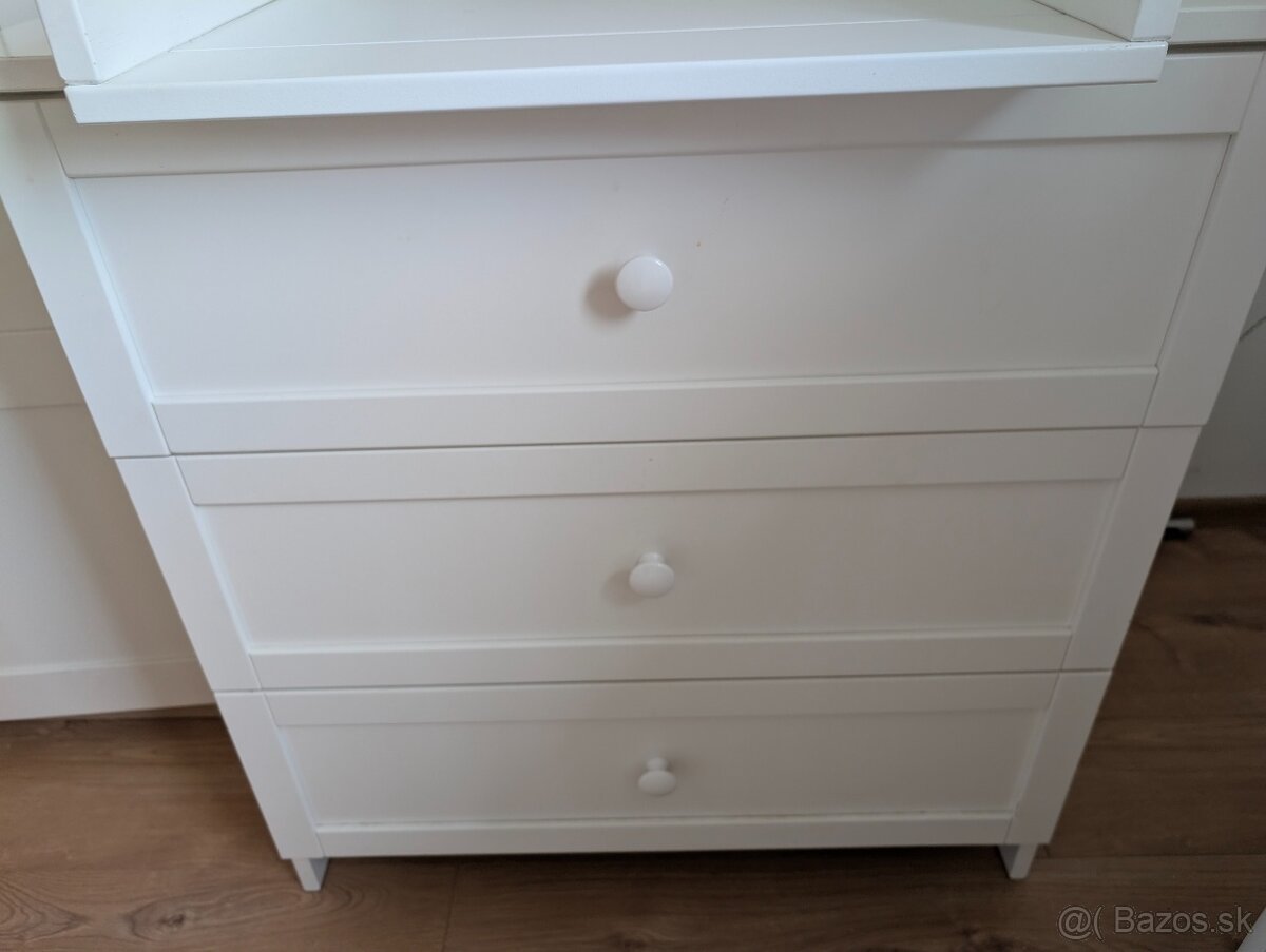 Masívna komoda na prebaľovanie - 8