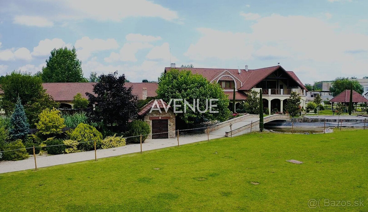 AVENUE I PREDAJ, exkluzívna rodinná usadlosť s jazierkom,Dun - 8