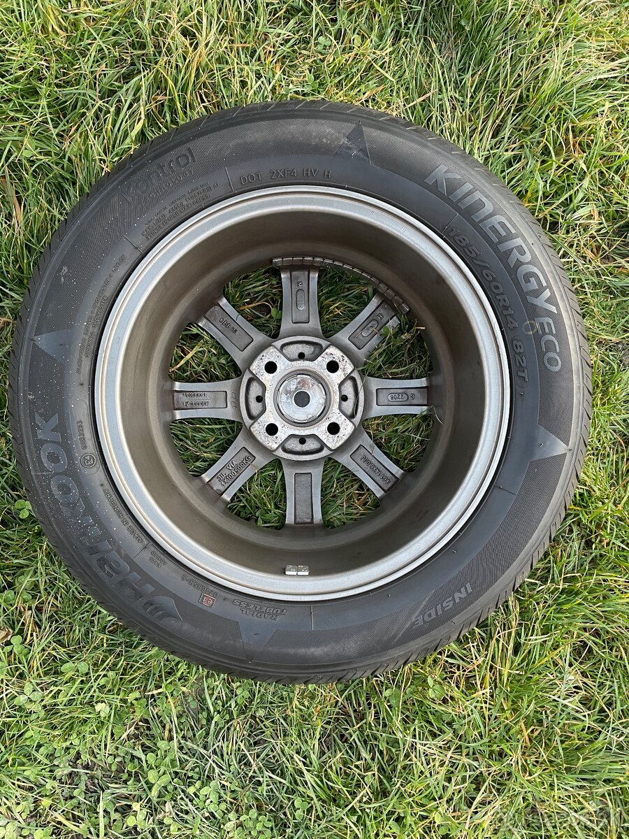 Na predaj komplet disky plus pneu zn. GEPARD WHEELS - 8