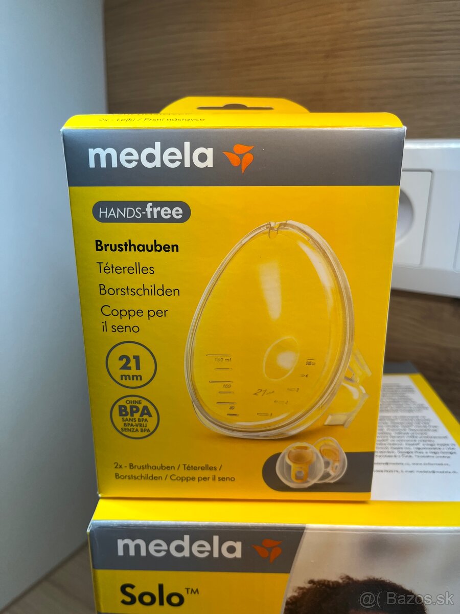 Medela Solo Hands-free odsávačka mlieka + nástavce - 8