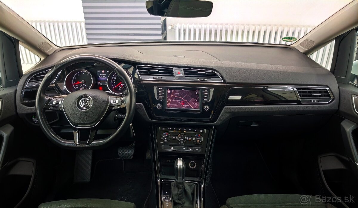 VW TOURAN 1.4 TSI 110KW,DSG,HIGHLINE,TAŽNE, 7.MÍST, LED, ACC - 8
