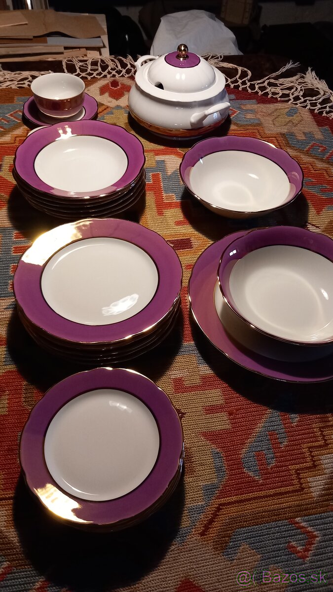 Porcelánová súprava Krištáľ Slovakia - 8