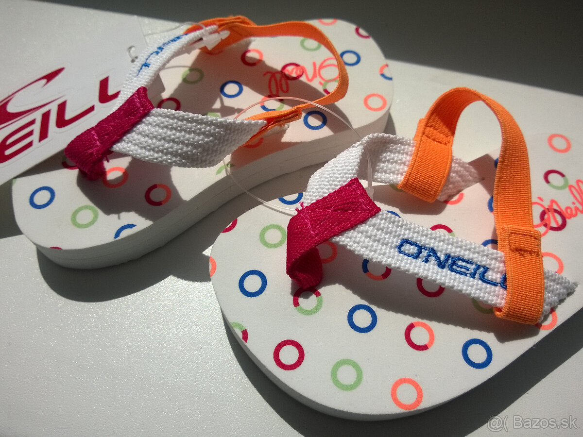 Detské šľapky značky O'Neill - EU 20 - 8