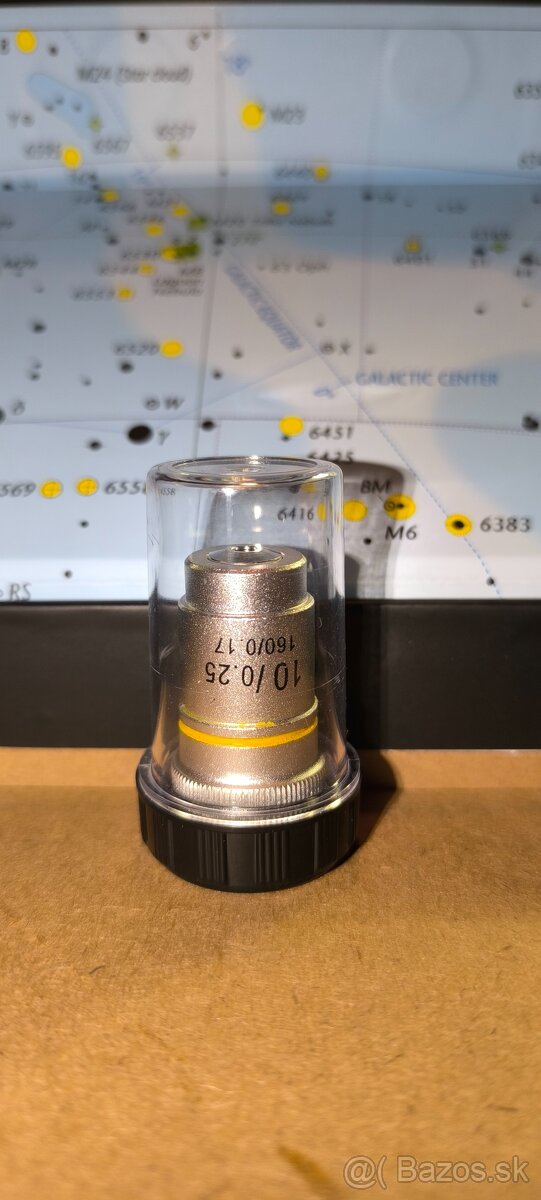 DIN semi - plan achromatické objektívy sada 3ks - 8