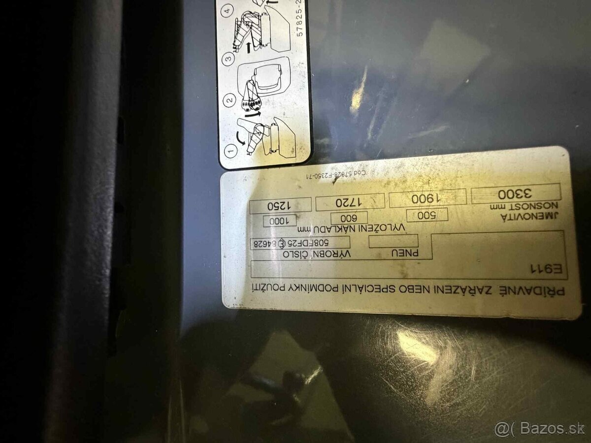 Toyota Dieselový VZV 52-8FDF20 jen 720mth - 8