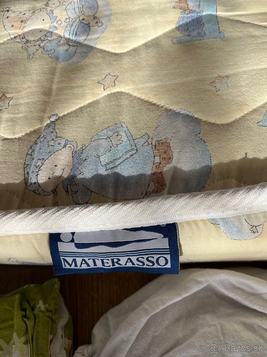 Detská postieľka+ matrac+perina a vankúšik+ doplnky - 8