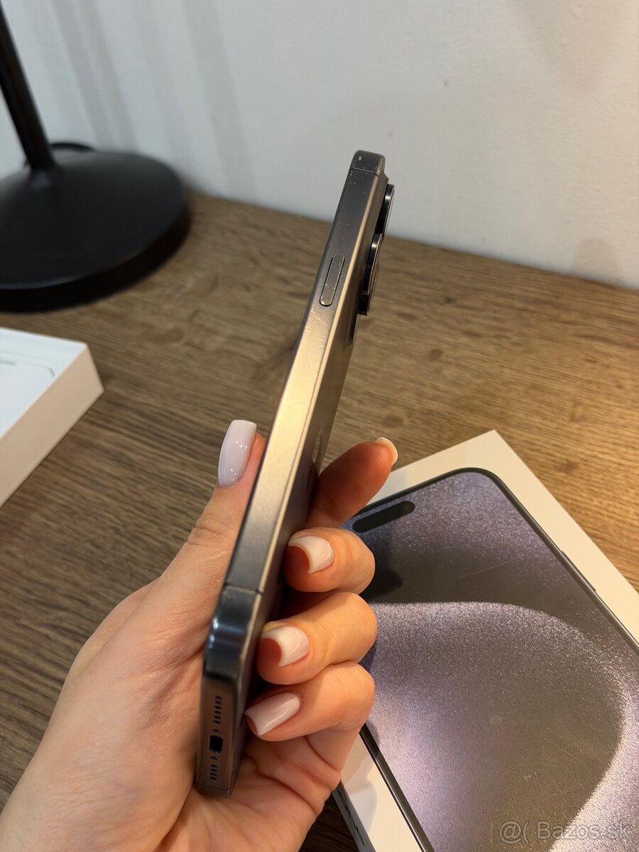 iPhone 15 Pro Max Blue Titanium - 8