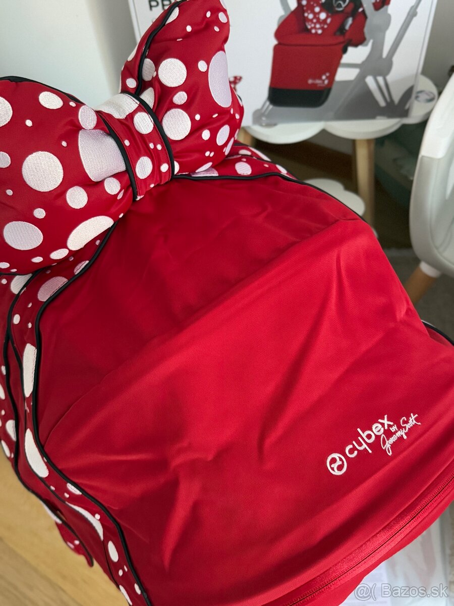 Poťah cybex priam 4.0 petticoat red nový - 8