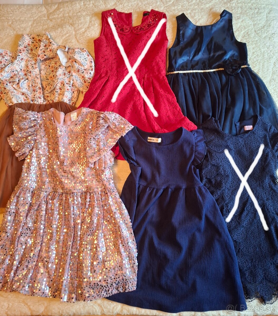 krásne šaty pre slečnu 6-8 rokov - 8