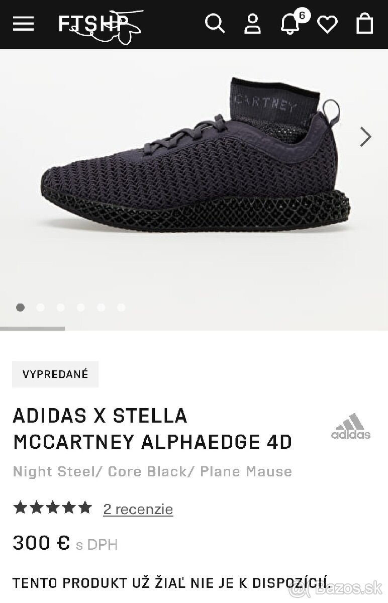 ADIDAS X STELLA MCCARTNEY ALPHAEDGE 4D tenisky - 8