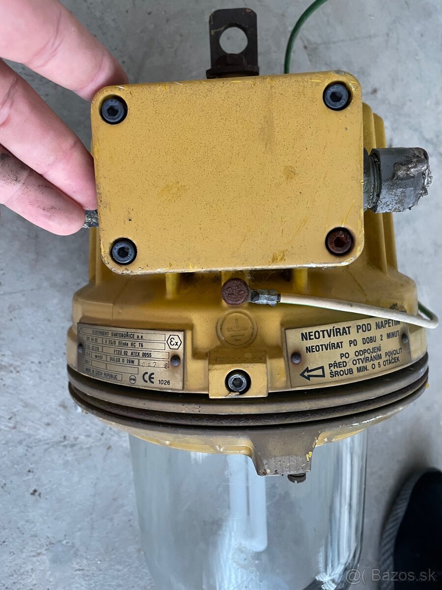 Priemyselné svetlá a lampy, lustre. - 8