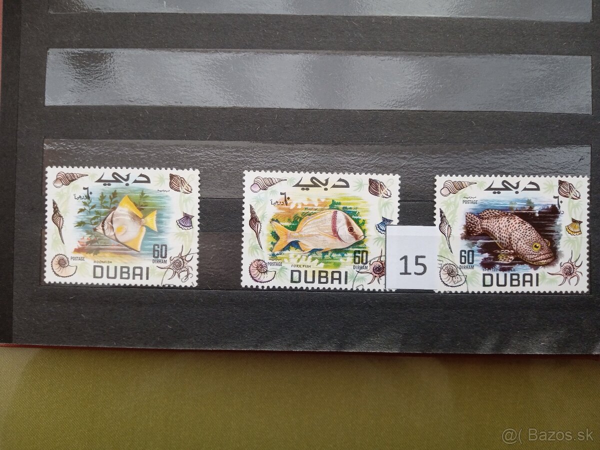 Poštové známky č.487 - AZIA - I.- 20 ks sérií - 8