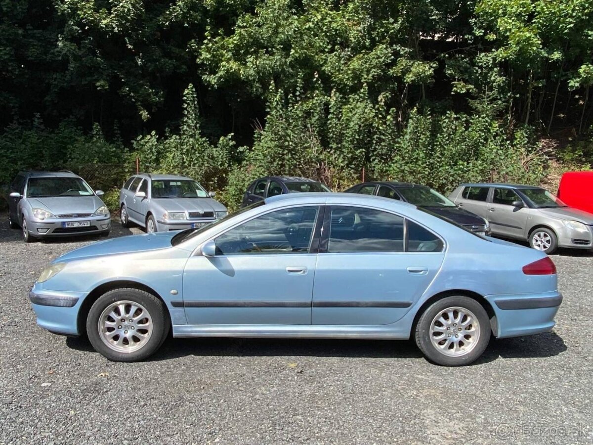 Peugeot 607 2.2 HDI 98kW digitální klima JBL kůže 2001 - 8