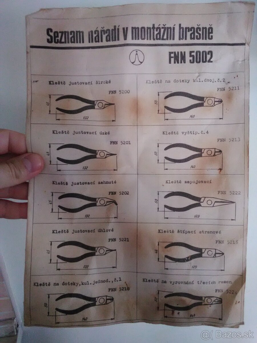 Sada náradia pre jemnú mechaniku - 8