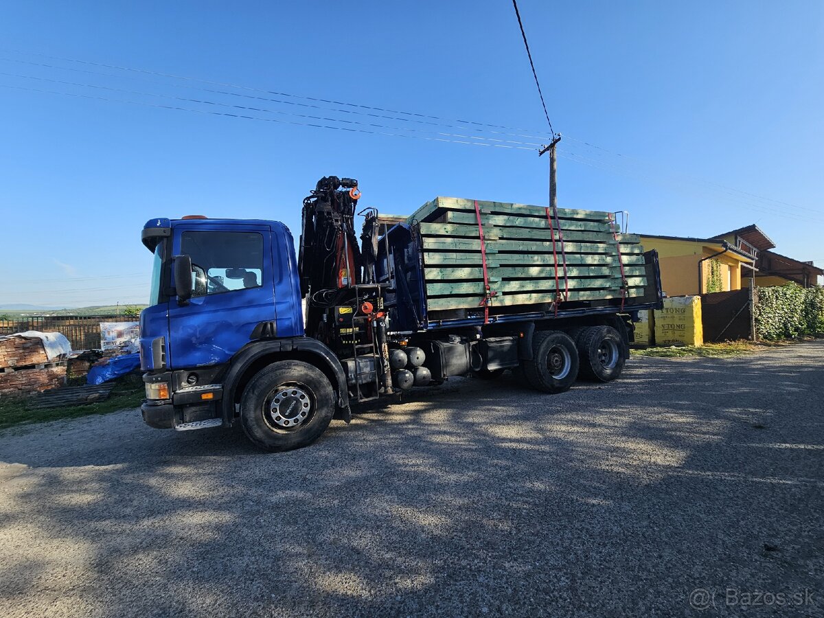 Autodoprava s hydraulickou rukou - 8