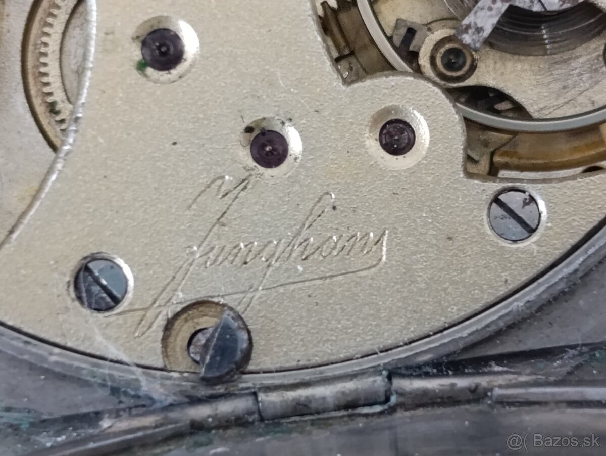 Kapesní hodinky JUNGHANS - erotický motiv - 8