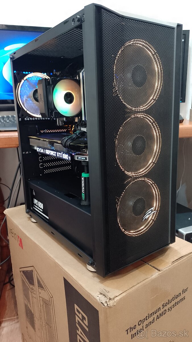 Herný PC – Ryzen 5 + GTX 1080 Ti 11GB +NVMe+ Win11 Pro + Off - 8