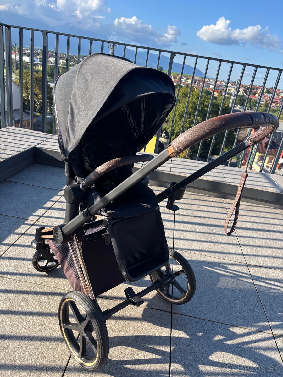 Cybex Priam čierny/ rosegold - 8