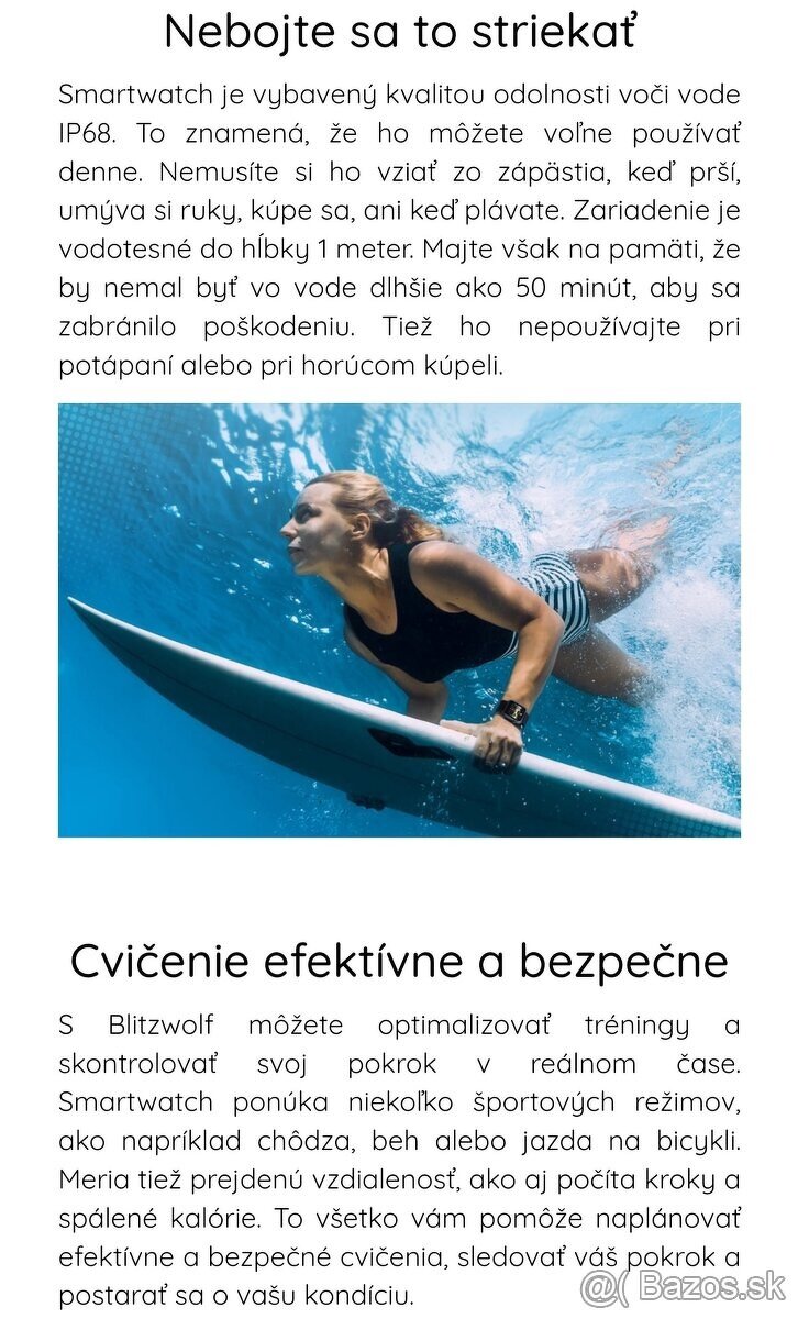 Profesionálne Smart hodinky s množstvom funkcií - nové - 8