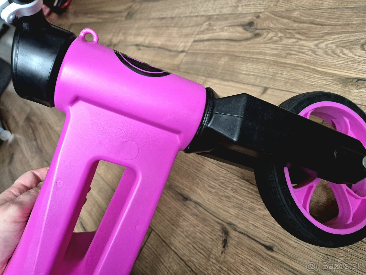 Funny Wheels Odrážadlo ruzove - 8