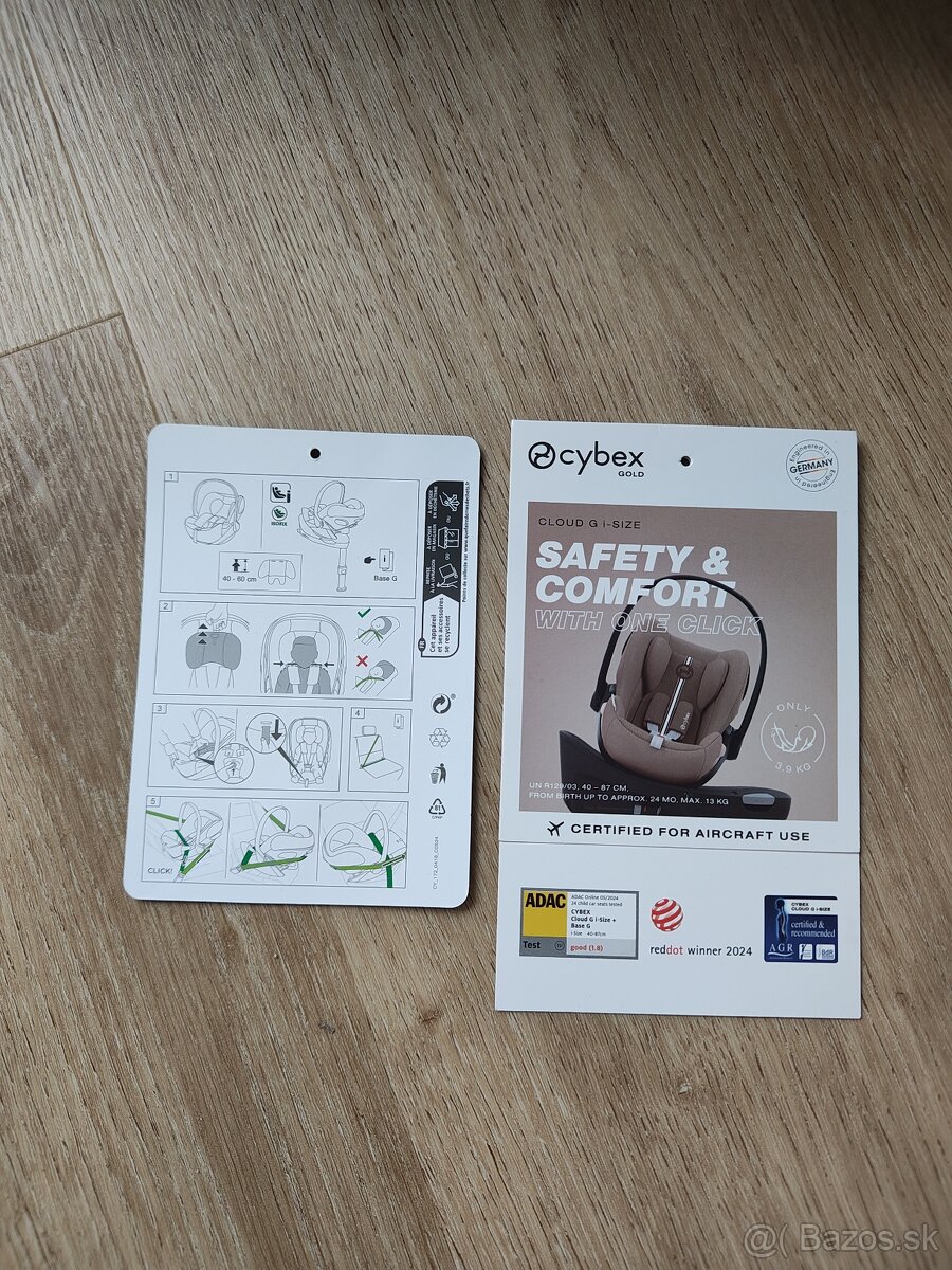 Cybex Cloud G I size - 8