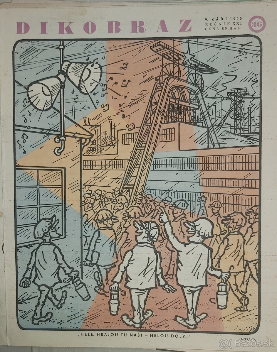 DIKOBRAZ - komplet ROČNÍK 1965 - 8