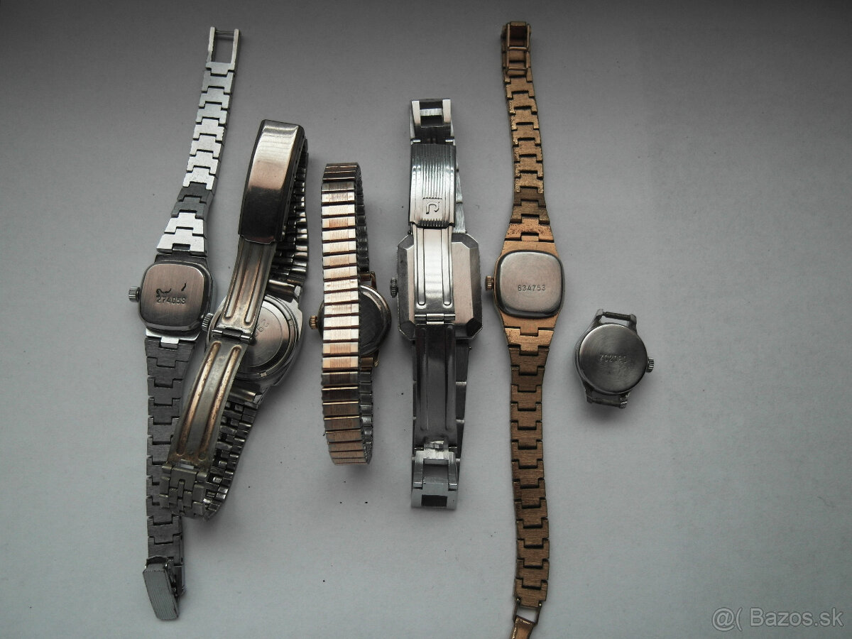 Náramkové hodinky dámske 6ks - 8