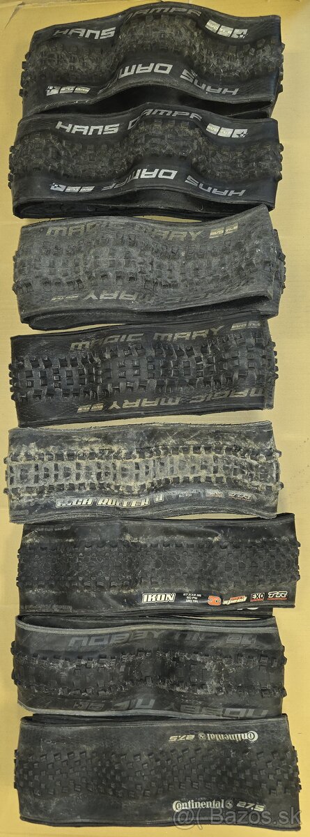 27,5" mtb pneu 4. - 8
