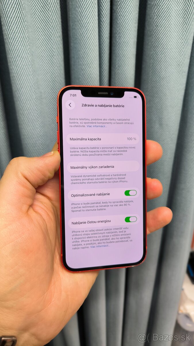 Apple iPhone 12 64GB - 100% bateria - 8