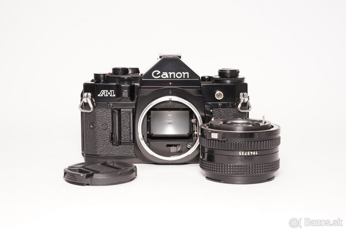 Canon A-1, FD 50mm/1,8 - 8