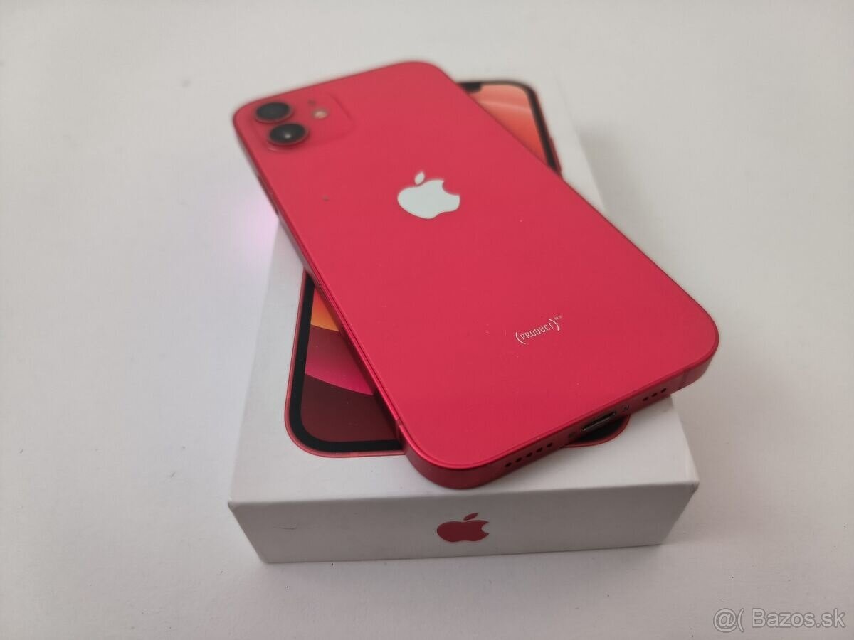 apple iphone 12 mini 64gb Red / Batéria 100% - 8