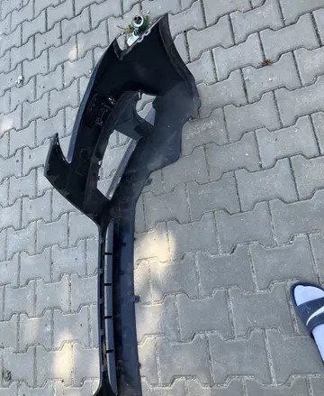 Predni naraznik audi a4 b8 07-12 cerny ostrik pdc - 8