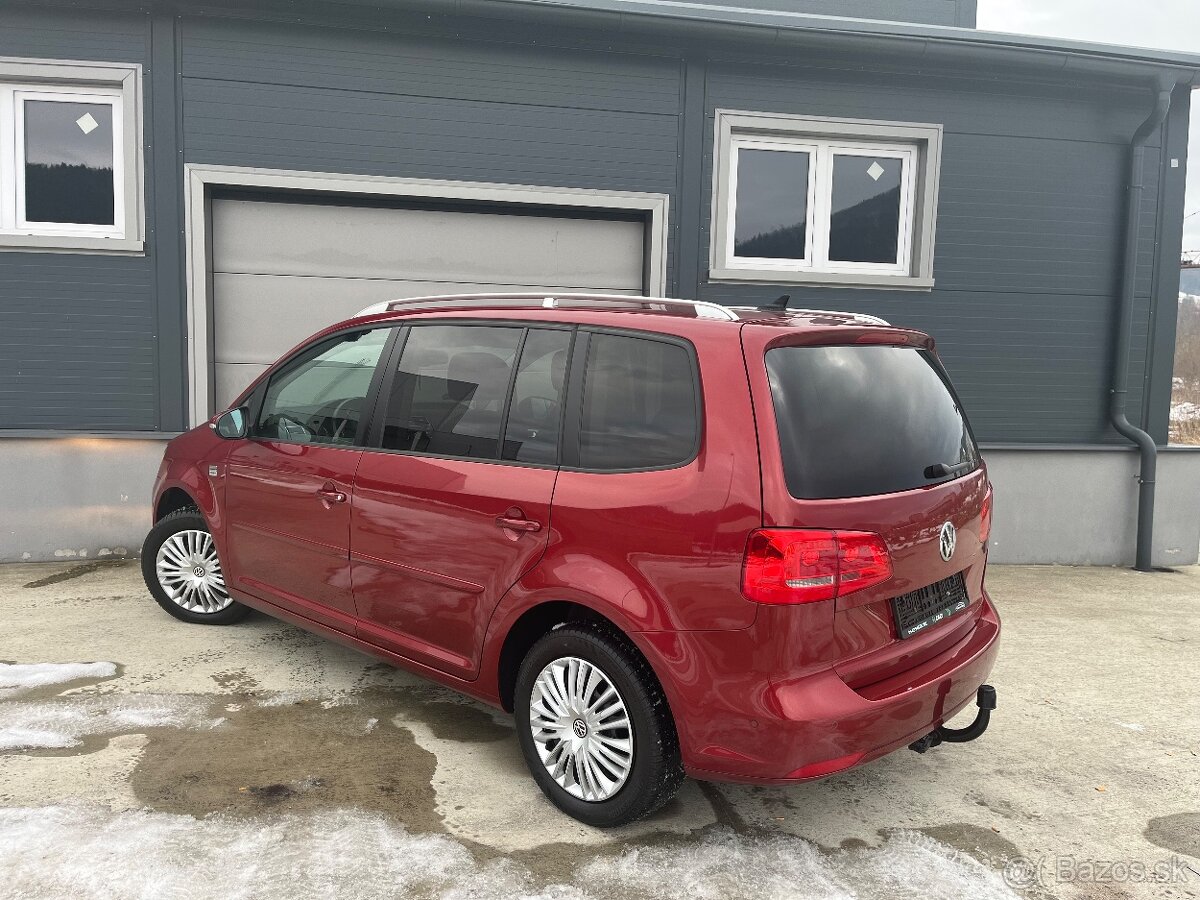 VW Touran 2.0TDI 7miest,Ťažné,Servis VW - 8