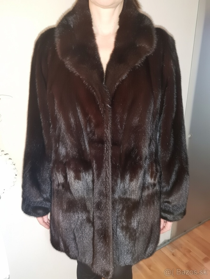 Predám norkový kožuch - 8