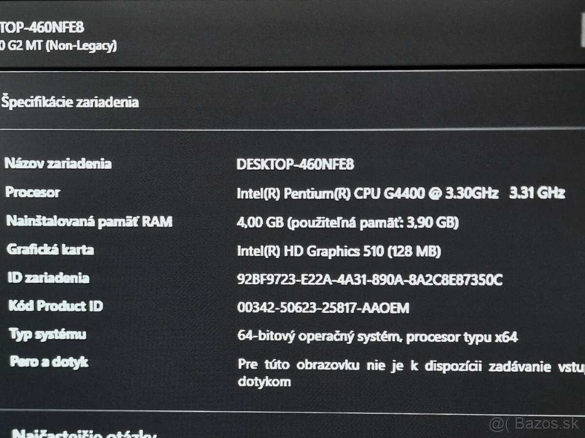 Pracovná stanica s Invidia Quadro M2000 - 8