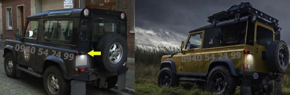 Osvetlenie EČV - Land Rover - 8