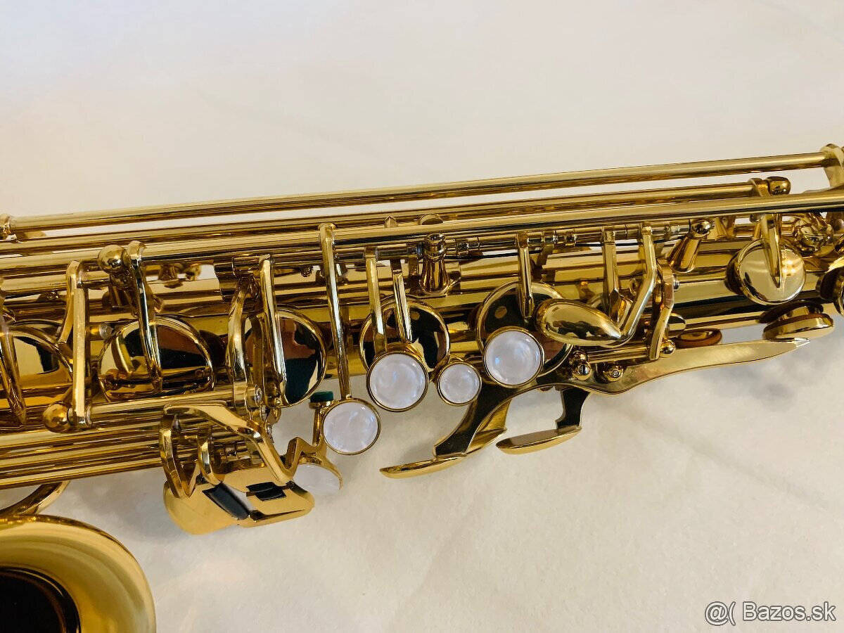 Predám nový Es- Alt saxofón - kópia k modelu Yamaha- pekný z - 8