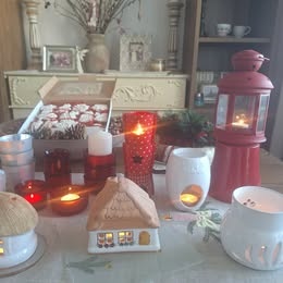 Svietniky sklenené, keramické, dekorácie - 8