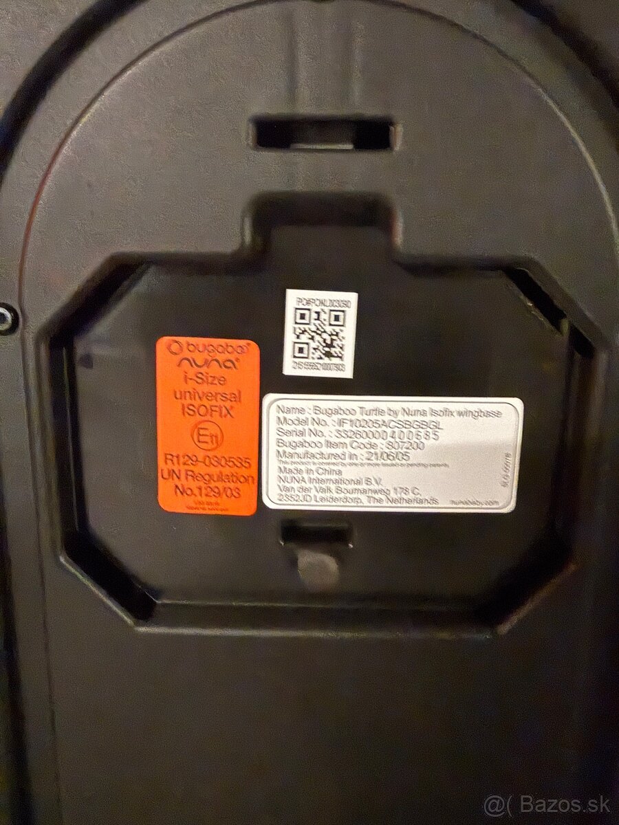 Autosedačka Bugaboo Turtle Air by Nuna + ISOFIX - 8