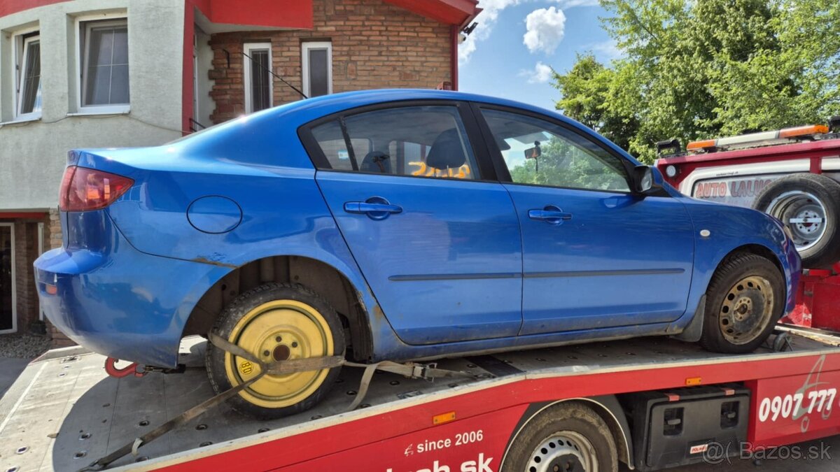 Mazda 3 1,6i 77kw kód motora: Z6 - 8