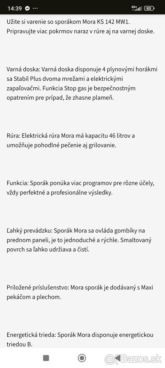 Kombinovaný sporák - 8