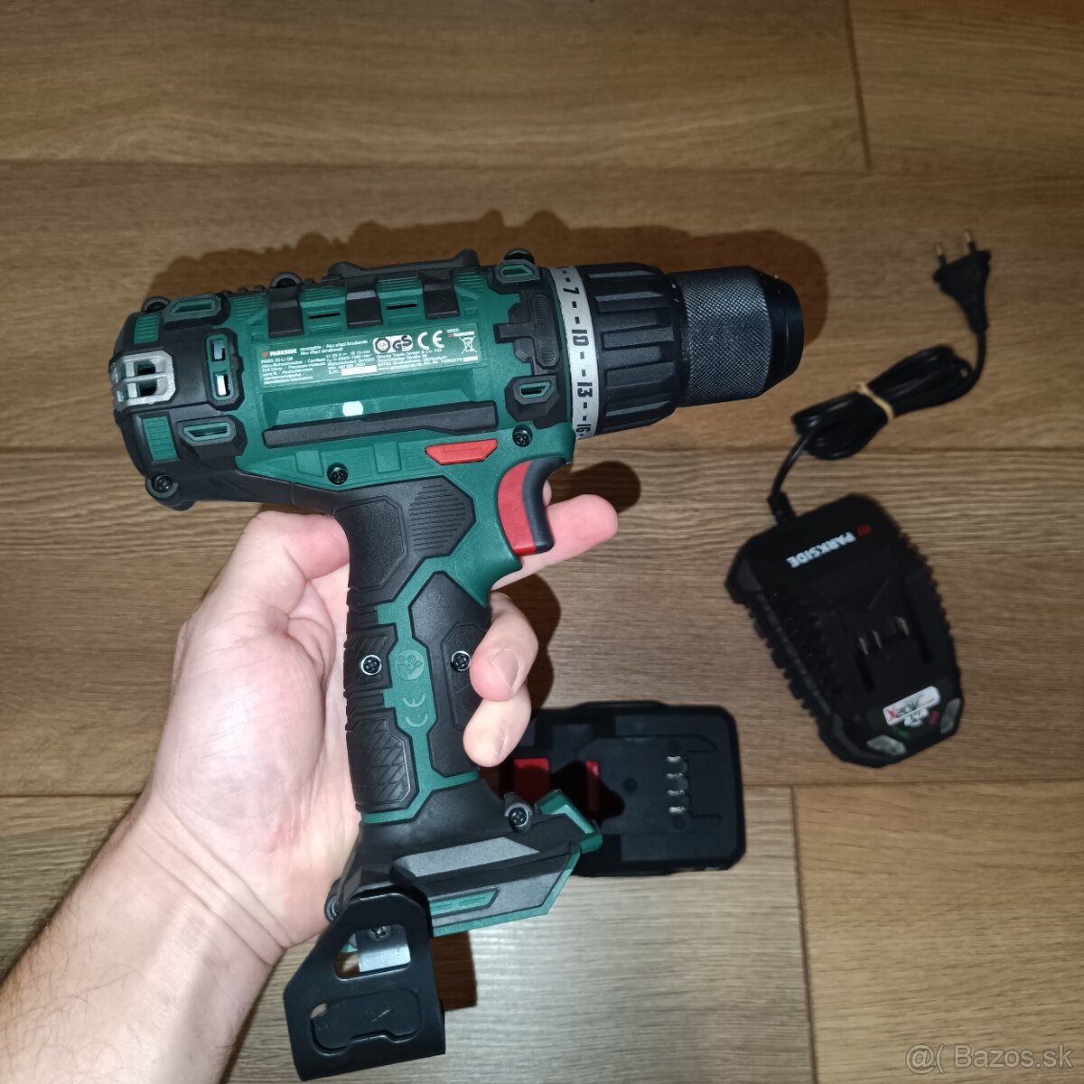 Aku vŕtačka Parkside - 8