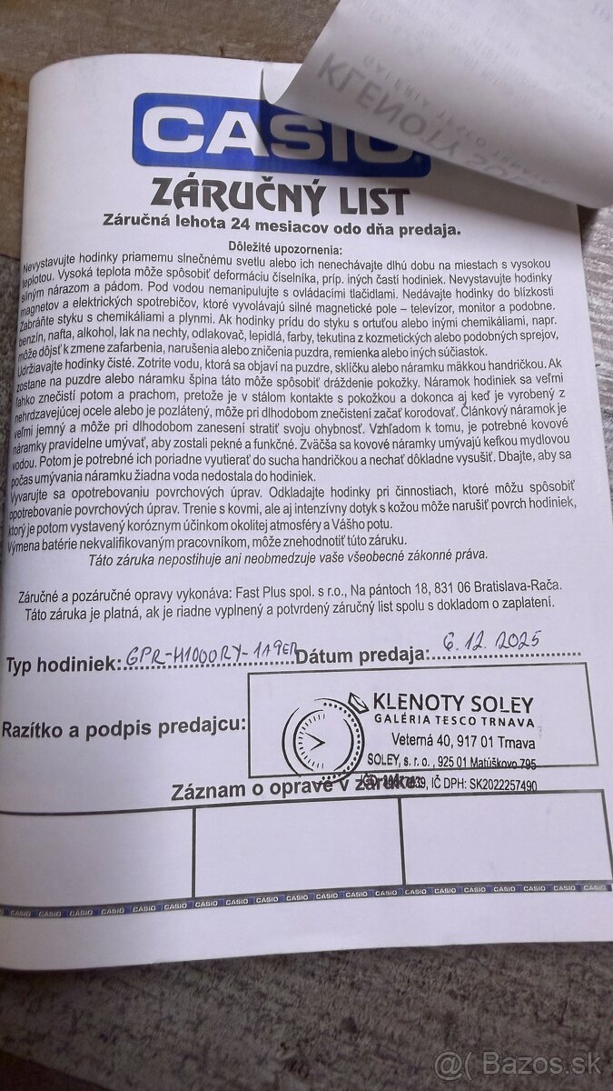 Nove outdorove hodinky Casio G-Shock Rangeman (lim. edicia) - 8