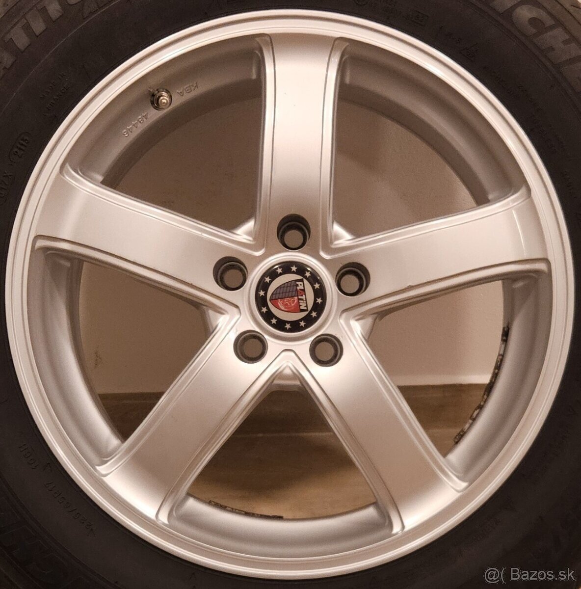 Hliníkové disky PLATIN - 5x108 r17 - 8