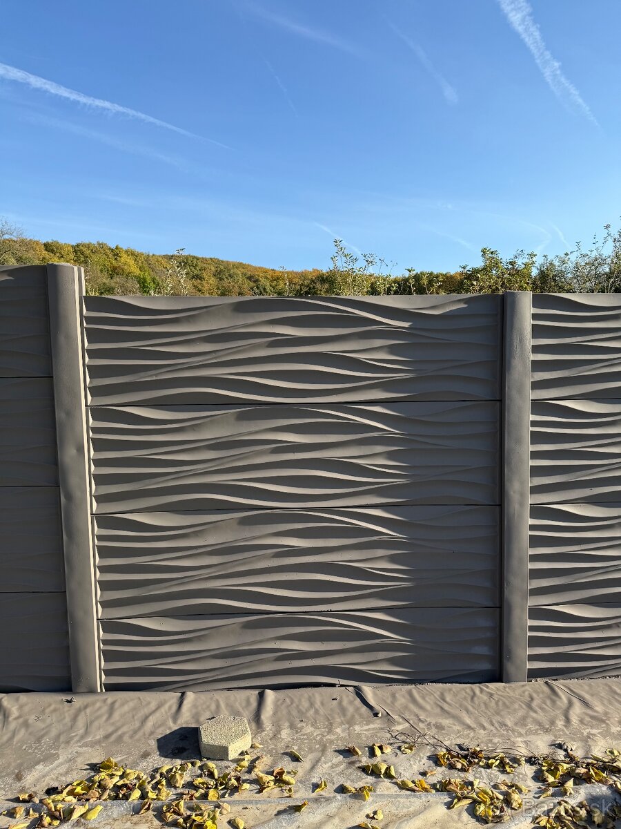 Jesenný výpredaj- Bezpórové vibroliate oplotenie - 8