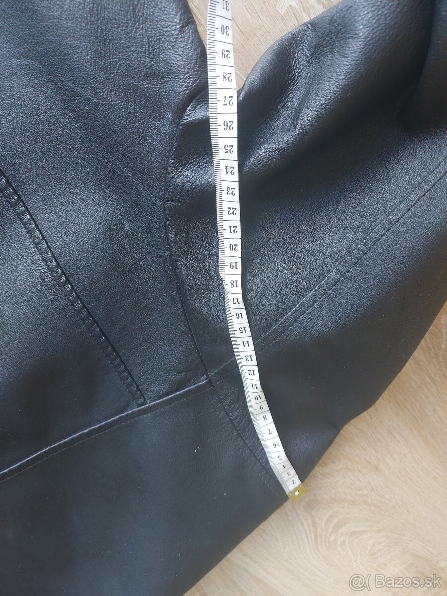 Pánsky kožený kabát Kcero č. 50 (L) - 8