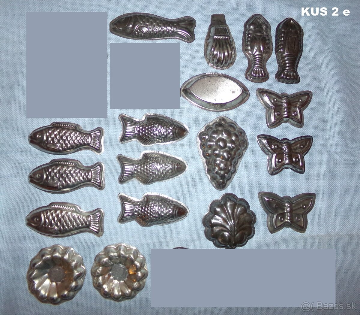 FORMIČKY A VYKRAJOVAČKY, DOBOVÉ na pečenie, pre zberateľov - 8