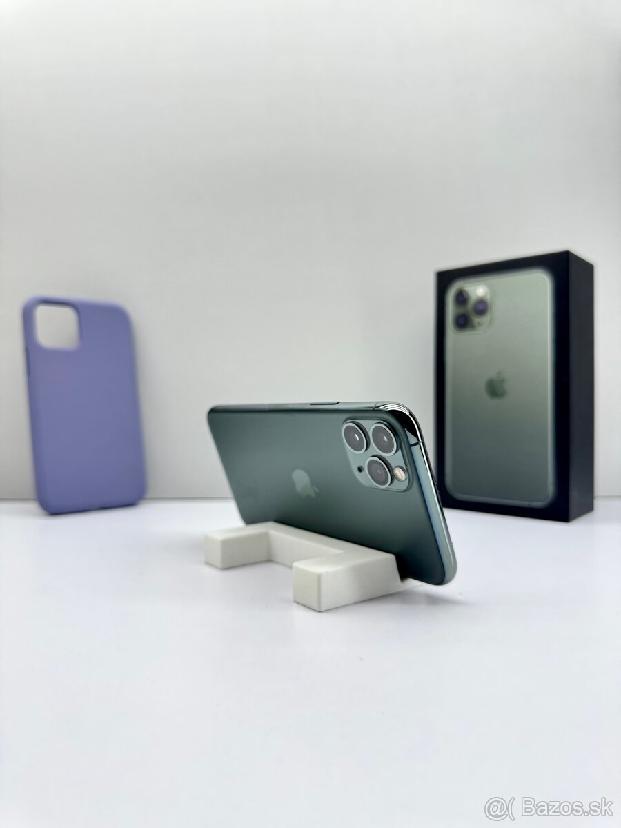 iPhone 11 PRO MIDNIGHT GREEN TOP STAV 100% BATÉRIA - 8